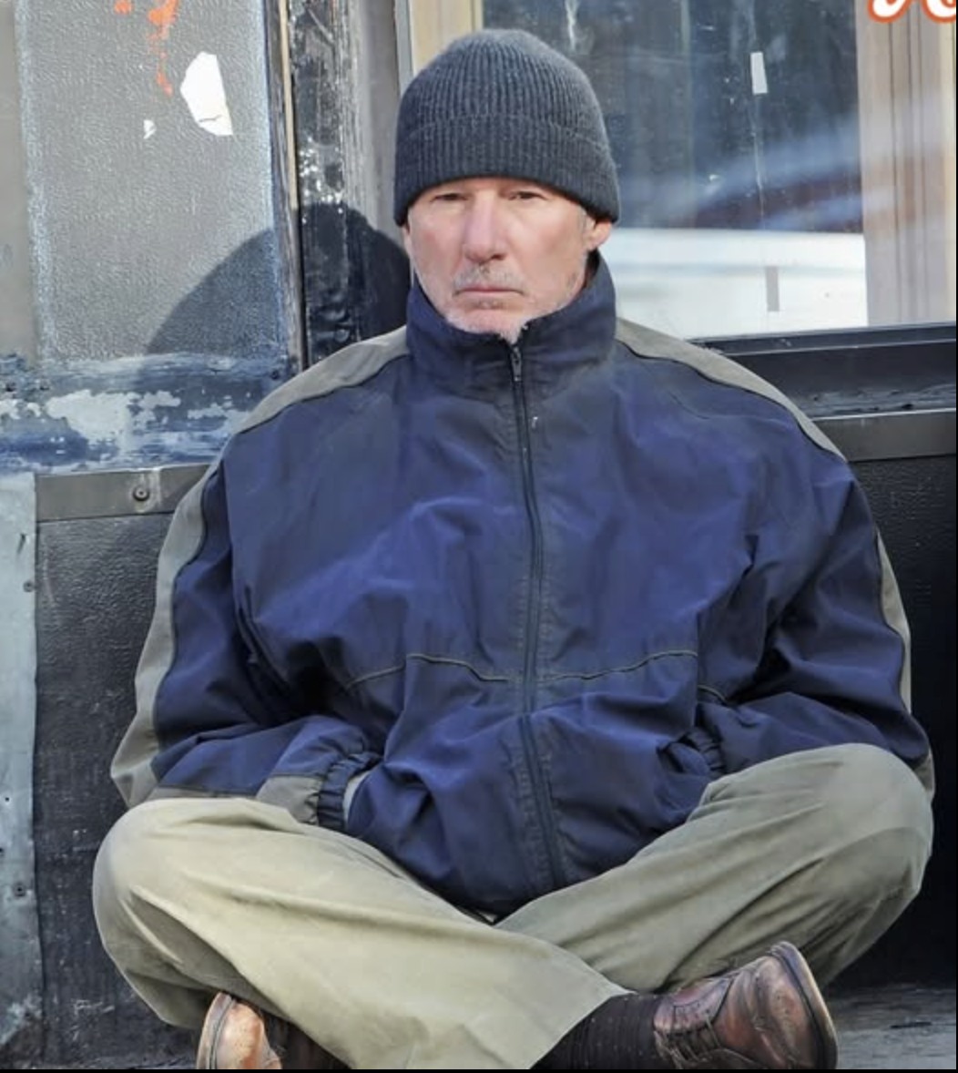 Richard Gere spotted old and unrecognizable in prep for new role