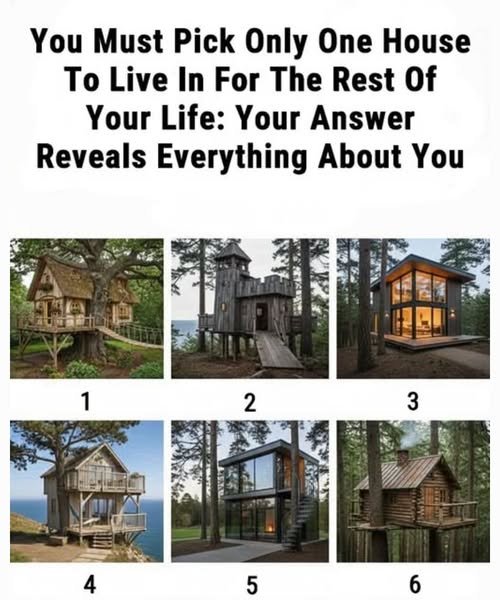 You Must Pick Only One House To Live In For The Rest Of Your Life: Your Answer Reveals Everything About You