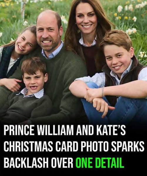 Prince William and Kate’s Christmas card photo sparks fan criticism