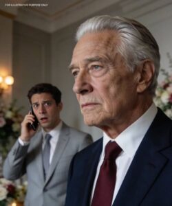 At my daughter’s funeral, my son-in-law leaned in and murmured, “You have 24 hours to leave my house.” I met his eyes, smiled, and said nothing. I packed one bag and disappeared. A week later, his phone rang.