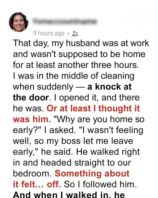 The Stranger Who Wore My Husband’s Face