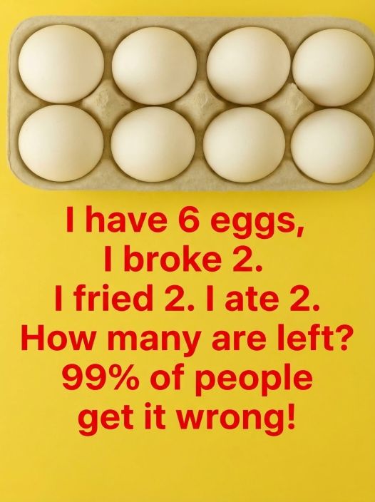 A Simple Egg Riddle That Tricks Almost Everyone