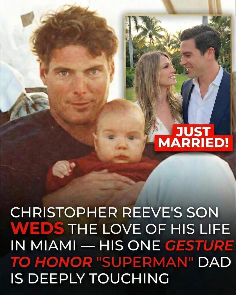 Christopher Reeve’s Son Will Reeve Says ‘I Do’ to Amanda Dubin in Miami