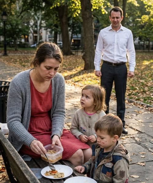 A mother shared one plate of food with her children. A millionaire witnessed it—and what came next was beautiful beyond words.