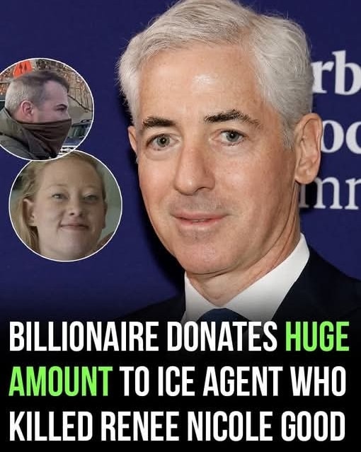 Billionaire Bill Ackman makes $10,000 donation to support ICE agent after Minneapolis incident
