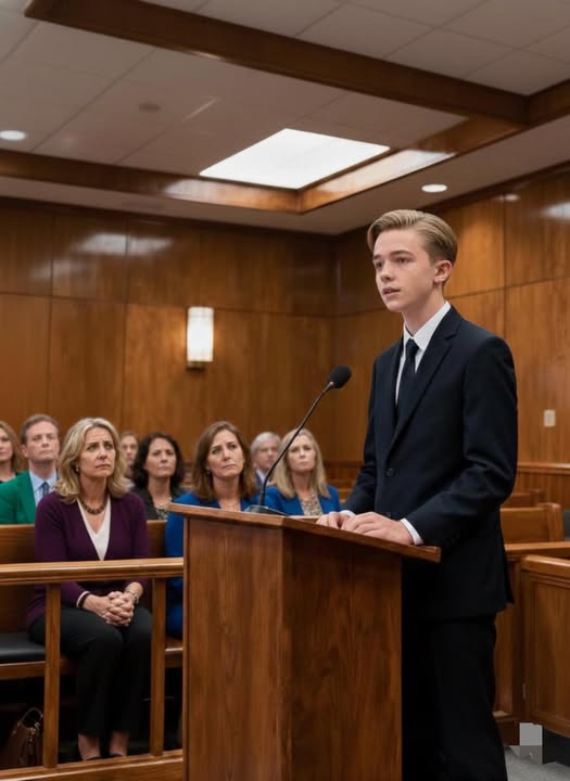 I found an abandoned baby in the hallway and raised him as my own son. But when his biological mother, a millionaire, returned seventeen years later, he said something in court that left everyone speechless