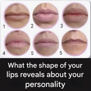 The secret of your personality can be read on your lips.