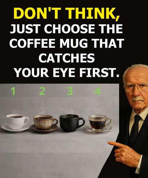 Choose a coffee cup: A psychological test of your inner world