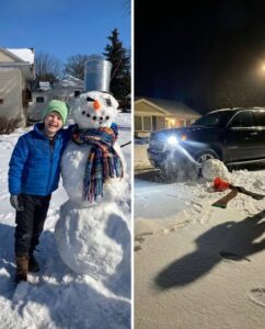 My Son Built a Snowman—What Happened Next Taught Us a Lesson