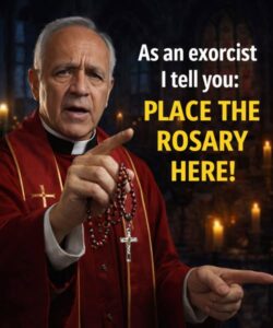 An exorcist priest reveals the 5 best places to place your rosary at night.