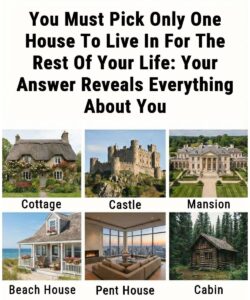 You Must Pick Only One House to Live in for the Rest of Your Life: What Your Choice Reveals About You