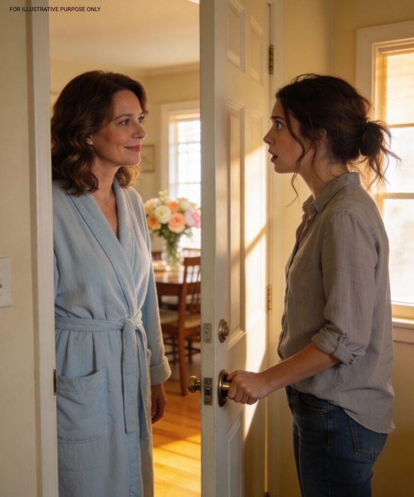 I was heading on a business trip when my flight was canceled. I came home early and opened the door to a stranger wearing my robe. She smiled and said, ‘You’re the realtor, right?’ I nodded and stepped inside.