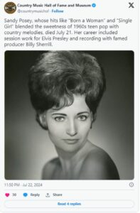 Popular Singer Passed Away At 80