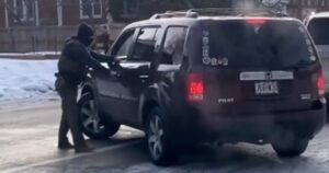 Key detail spotted in wheels of Renee Good’s car just before she was was shot to death by ICE agent