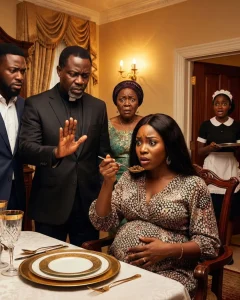 “Put this powder in her stew, I will give you 500k cash and a Visa to Canada,” Mama Nkechi whispered to the housemaid, gripping a small black nylon bag tightly in her wrinkled fingers. “But Ma, Aunty Linda is pregnant. This might kill the baby,” the maid, Chidera, stammered, shaking with fear as her eyes darted toward the staircase…