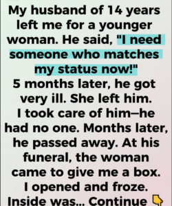 He Walked Out for a Younger Woman—But His Goodbye Carried a Truth I Never Saw Coming.