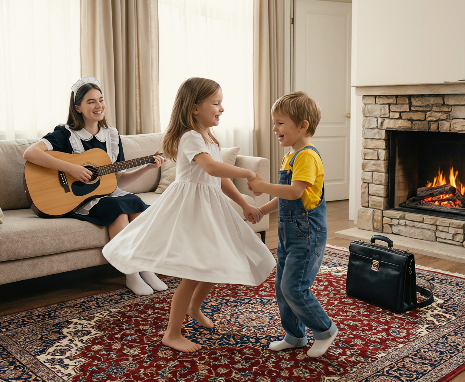 He Built an Empire to Protect His Daughter’s Future—But When Laughter Replaced the Silence in His Mansion, His Entire World Began to Shift