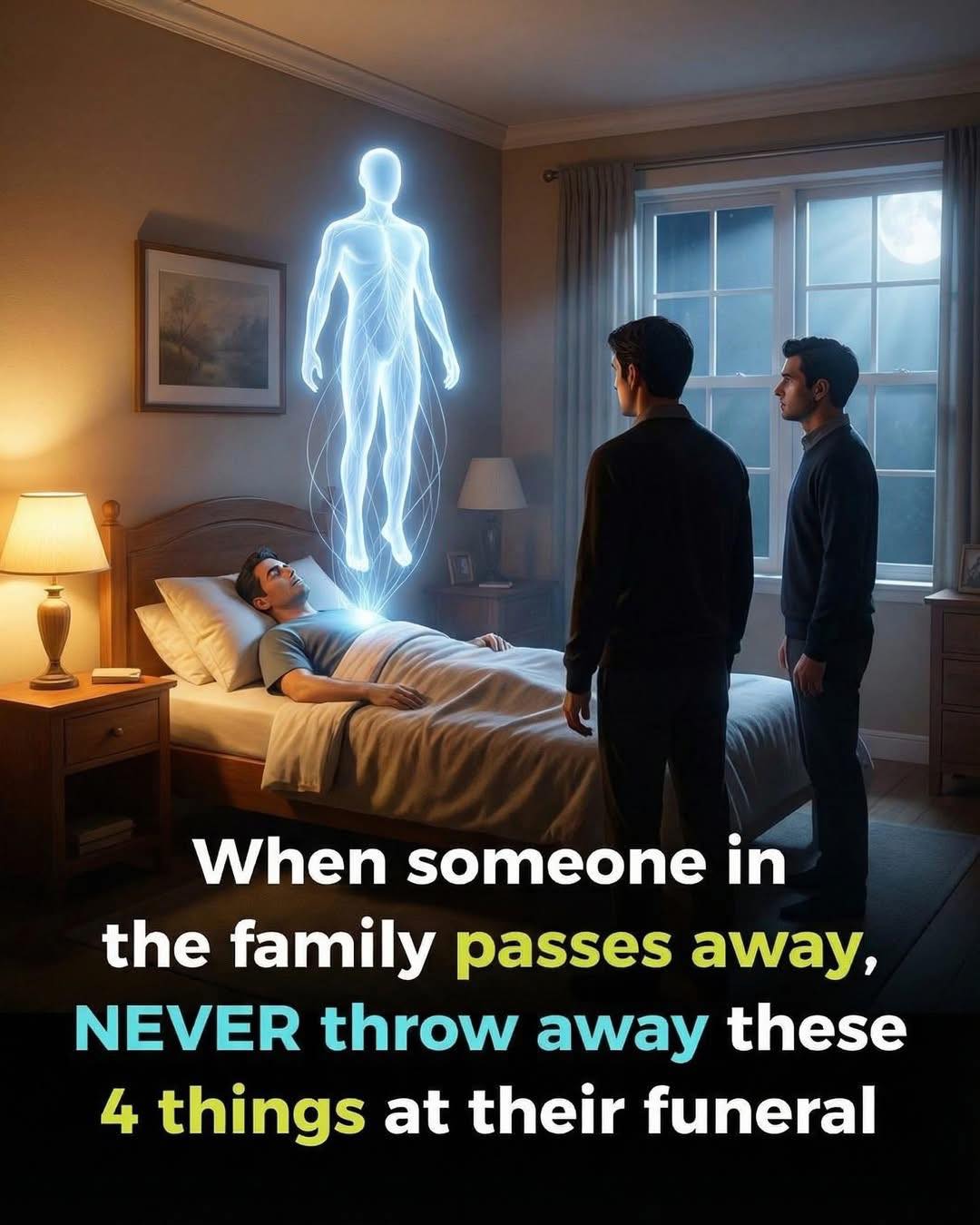 Objects that should not be placed in a coffin according to religious beliefs and spiritual traditions.