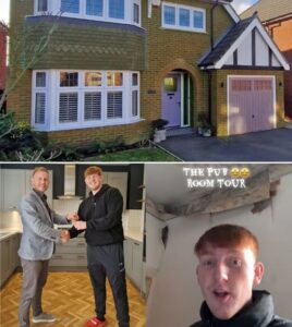 FROM A DAMP, SHADOWED BEDROOM TO A £420,000 KEY THAT FINALLY LOCKED PAIN OUT FOREVER — THIS WAS NEVER ABOUT FAME, IT WAS ABOUT SURVIVAL, because long before the jungle crown and the £1.4 million cheers, AngryGinge was a kid counting pennies in a £350-a-month flat with no shower, watching his mum grind through three jobs just to keep the lights on, and now, with his hands still shaking from everything it took to get here, he’s handed her a home worth £420,000 and quietly said what words never could: “You don’t have to struggle ever again.” After already clearing her debts, he didn’t buy headlines or status — he bought safety, peace, and an ending to years that nearly broke them, proving this wasn’t luck or flexing wealth, but grit forged in silence, gratitude soaked in memory, and the kind of love that doesn’t shout, only delivers — a son rewriting his family’s story not with noise, but with one unbreakable act that says: we survived… and this time, we’re staying.