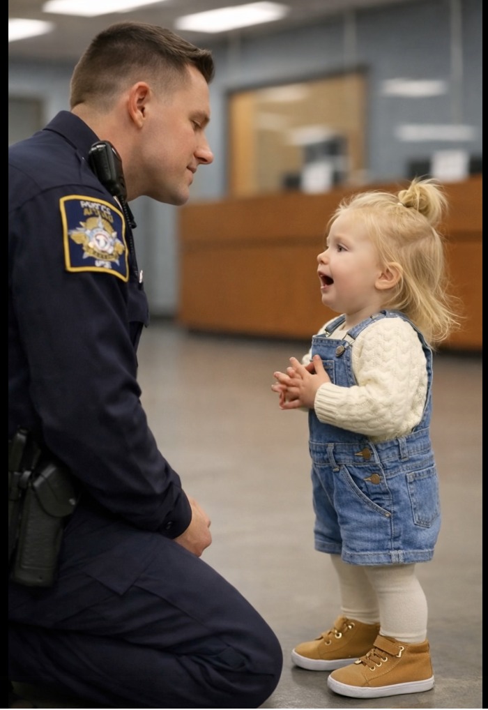 A little girl came into a police station to confess to a serious crime, but what she said left the officer in complete shock 😨😲 That day, a family arrived at the station: a mother, a father, and their little daughter, who was no more than two years old. The girl had tearful eyes and looked very sad. The parents were also anxious and clearly didn’t know what to do. — May we see the police uncle? — the father asked the receptionist quietly. — I’m sorry, sir, I don’t quite understand… why have you come here and whom would you like to see? — the receptionist replied in surprise. The man straightened up and sighed awkwardly. — You see… our daughter has been crying for several days. We can’t calm her down. She keeps saying she wants to talk to a police uncle to confess a crime. She barely eats, cries all the time, and can’t really explain what happened. I’m truly sorry, this is very embarrassing, but… perhaps one of the officers could spare a few minutes for us? This conversation was accidentally overheard by one of the sergeants. He stepped closer and crouched down in front of the little girl. — I have two minutes. How can I help? — Thank you so much, — the father said with relief. — Sweetheart, this is the police uncle. Tell him what you wanted to say. The little girl looked carefully at the man in uniform, sniffled, and asked: — Are you really a police officer? — Of course, — he smiled. — See the uniform? The girl nodded. — I… I committed a crime, — she said, stammering. — Go on, — the officer replied calmly. — I’m a police officer, you can tell me everything. — And then will you put me in prison? — she asked in a trembling voice. — That depends on what you did, — he answered gently. The girl couldn’t hold it in any longer, burst into tears, and almost immediately blurted out something that left everyone around her completely shocked. 😨😱 Continuation in the first comment 👇👇