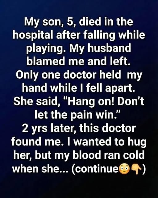 The doctor who held my hand! A story of loss, healing, and hope!