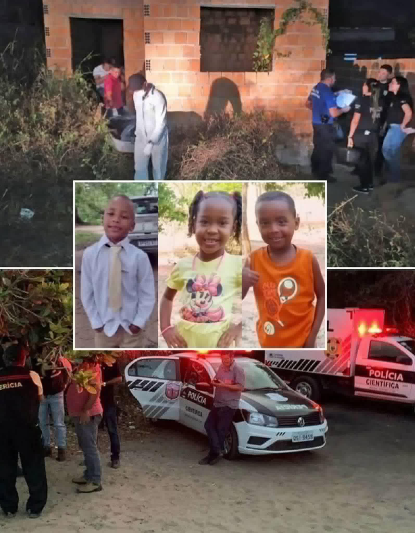 One of the three missing children was found inside old hou… See More