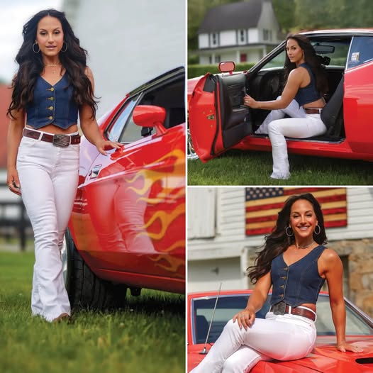 Emily Compagno Celebrates Classic American Muscle Through Her Mustang