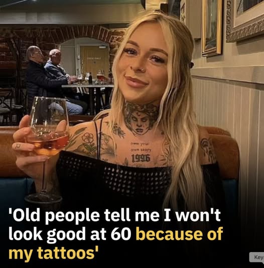 Woman Responds to Criticism From Older Generations Over Her Tattoos