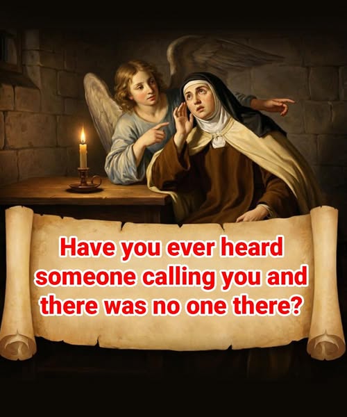 The meaning of hearing your name called when no one is present.