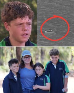 “NOT TODAY!” — THE 13-YEAR-OLD WHO TORE OFF HIS LIFE JACKET AND FOUGHT THE OCEAN FOR FOUR HOURS TO SAVE HIS FAMILY. A heart-stopping survival story out of Western Australia has left the world in awe after 13-year-old Austin Appelbee made an unthinkable choice when violent winds dragged his family nearly 14km offshore — at the razor’s edge between life and death, Austin ripped off his life jacket to swim faster and plunged alone into the open sea, battling brutal waves and exhaustion for hours until he reached land and raised the alarm, triggering a massive rescue operation; police have called him a “superhero,” his mother calls him her “guardian angel,” and those who know the full story say the most chilling part isn’t the distance or the time — it’s the moment a terrified child looked at the ocean and decided, not today, refusing to let his family disappear beneath the waves.