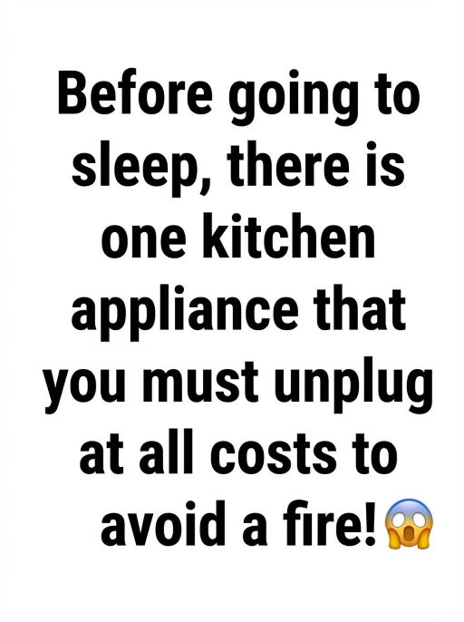 Why Unplugging Kitchen Appliances at Night Can Quietly Protect Your Home