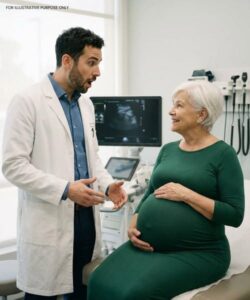 Larissa, a 66-year-old woman, finally sought medical attention after the pain in her abdomen grew too intense to ignore.