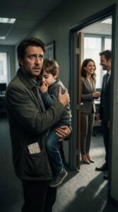 I won $50 million and rushed to my wife’s office with our son to surprise her—only to hear her laughing behind the door, calling me her “house-husband” and plotting a fake $500,000 debt to divorce me broke.