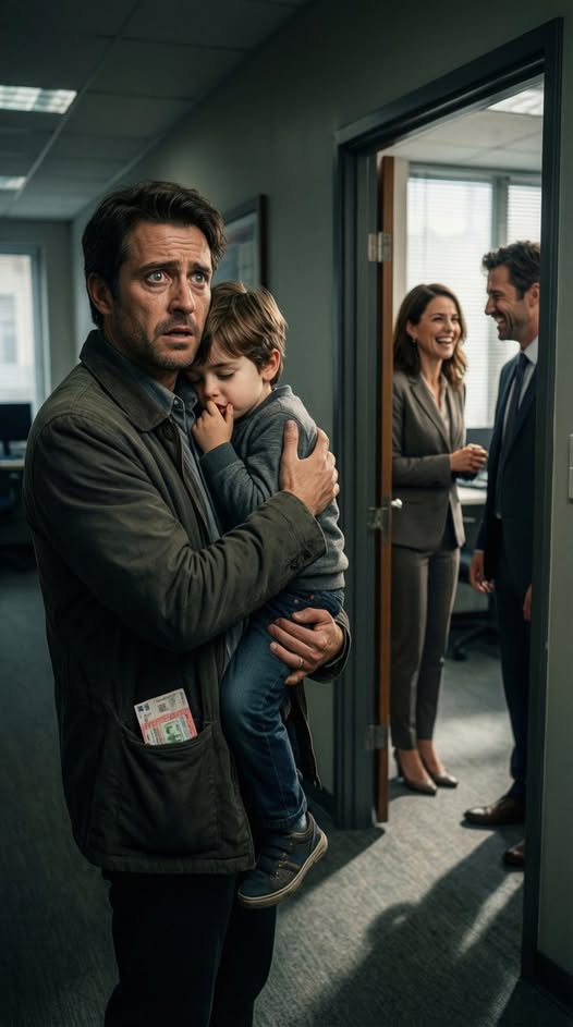 I won $50 million and rushed to my wife’s office with our son to surprise her—only to hear her laughing behind the door, calling me her “house-husband” and plotting a fake $500,000 debt to divorce me broke.