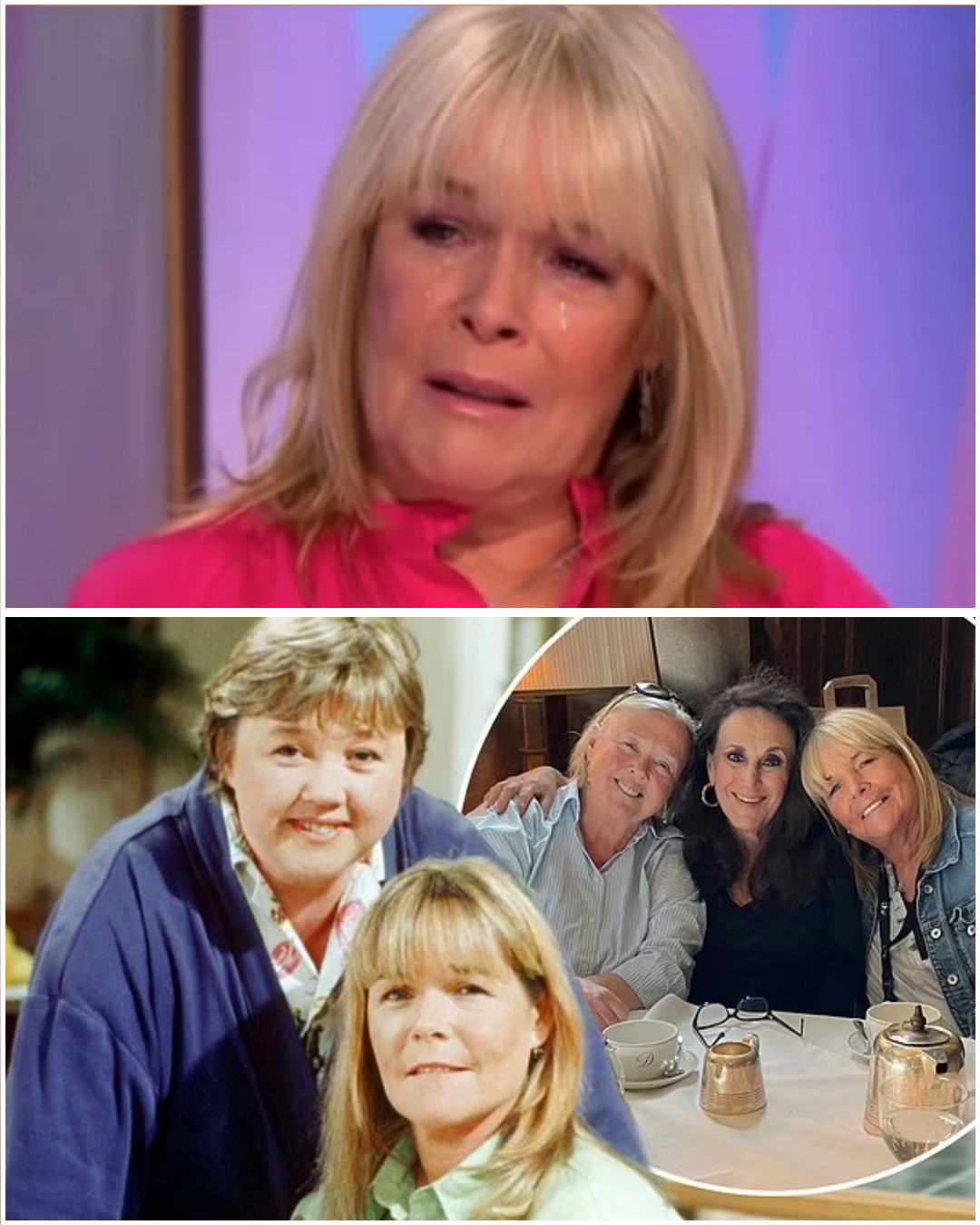 “GOODBYE, MY DEAREST FRIEND…”: Linda Robson Breaks Down in Tears as She Says a Final Farewell to Pauline Quirke, the Woman Who Shared Her Laughter, Her Secrets…and Her Life.