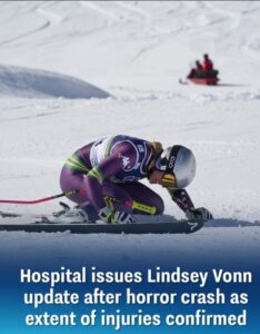 Hospital Issues New Update on Lindsey Vonn as Team USA Chief Speaks Out