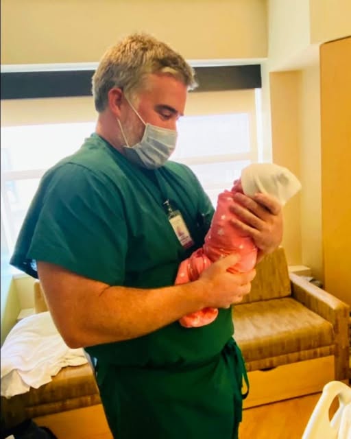 He Held Our Son as We Said Goodbye. Two Years Later, He Held Our Daughter.