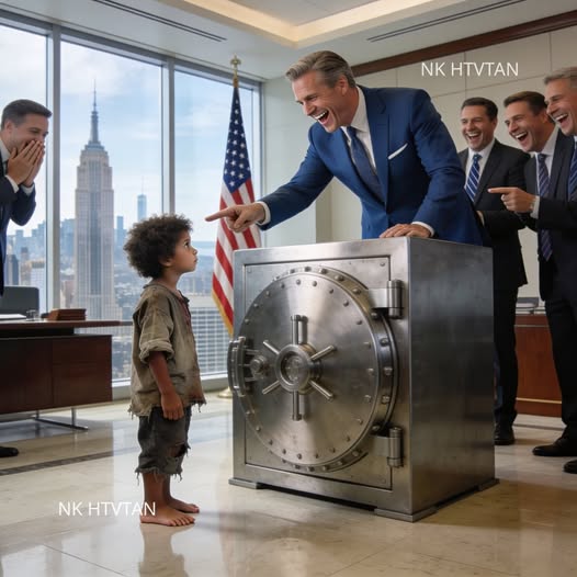 A millionaire offered 100 million dollars to a street child if he would open his impossible safe.