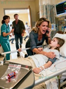 My 10-year-old Daughter Collapsed At School And I Rushed To The Hospital Alone. As I Sat Trembling Beside Her, A Nurse Approached Panicked. “Ma’am, Call Your Husband Right Now! He Needs To Get Here Immediately!” “What? Why…?” “No Time To Explain. Just Hurry!” With Shaking Hands, I Grabbed My Phone. When My Husband Arrived And We Learned The Shocking Truth, We Were Speechless.