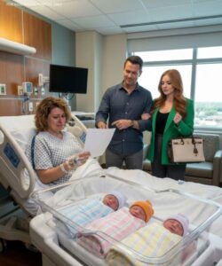 After I gave birth to our triplets, my husband brought his mistress to the hospital, a Birkin hanging from her arm, just to hum:iliate me. “You’re too ugly now. Sign the divorce,” he sneered.