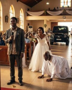 “I am sorry Michael, but I cannot marry a broke mechanic. I have standards,” Sarah shouted into the microphone, throwing the wedding ring straight at his stunned face before everyone…