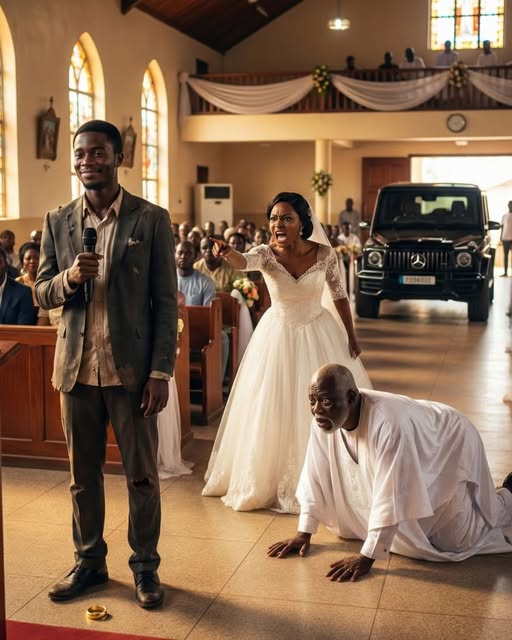 “I am sorry Michael, but I cannot marry a broke mechanic. I have standards,” Sarah shouted into the microphone, throwing the wedding ring straight at his stunned face before everyone…