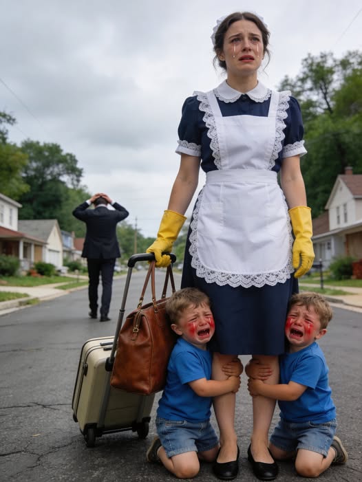 The Millionaire Fired Her as a “Thief,” Never Knowing She Was the Only Shield Protecting His Children…What the Triplets Screamed in the Street Froze His Blood—and Changed His Life Forever