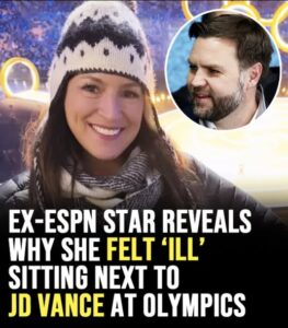 Ex-ESPN star reveals why she felt ‘ill’ sitting next to JD Vance at Winter Olympics