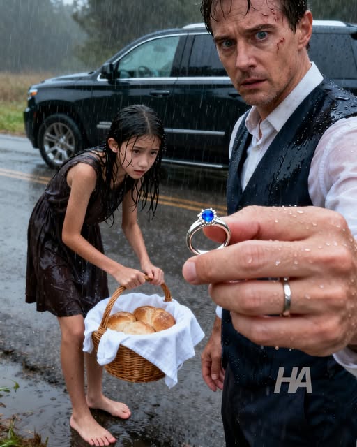 THE RING ON THE MILLIONAIRE’S HAND… AND THE GIRL SELLING BREAD WHO HELD A SIXTEEN-YEAR SECRET