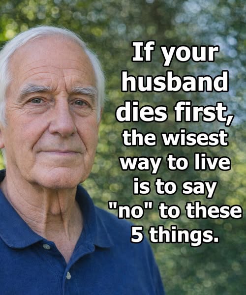 al If your partner passes away first — Avoid these 5 mistakes to live peacefully and strongly after 60.