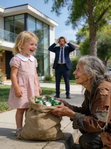 THE MILLIONAIRE’S DAUGHTER HADN’T SPOKEN IN YEARS… UNTIL A HOMELESS WOMAN DID THE UNTHINKABLE