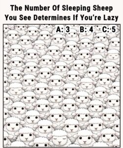 The Number Of Sleeping Sheep You See Determines If You’re Lazy