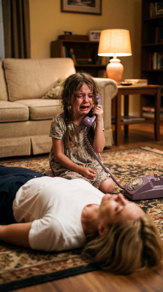 My granddaughter called me late at night. “Grandma… Mom hasn’t woken up all day,” she said in a trembling voice.