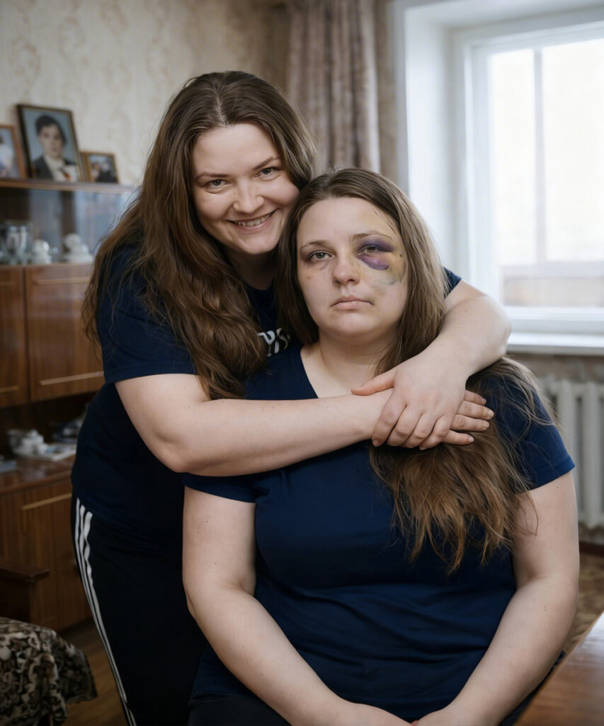 My twin sister came to me at night, and her whole face was covered in bruises: after learning that her husband did it, we decided to switch places with her and teach this man a lesson that he will definitely not forget.